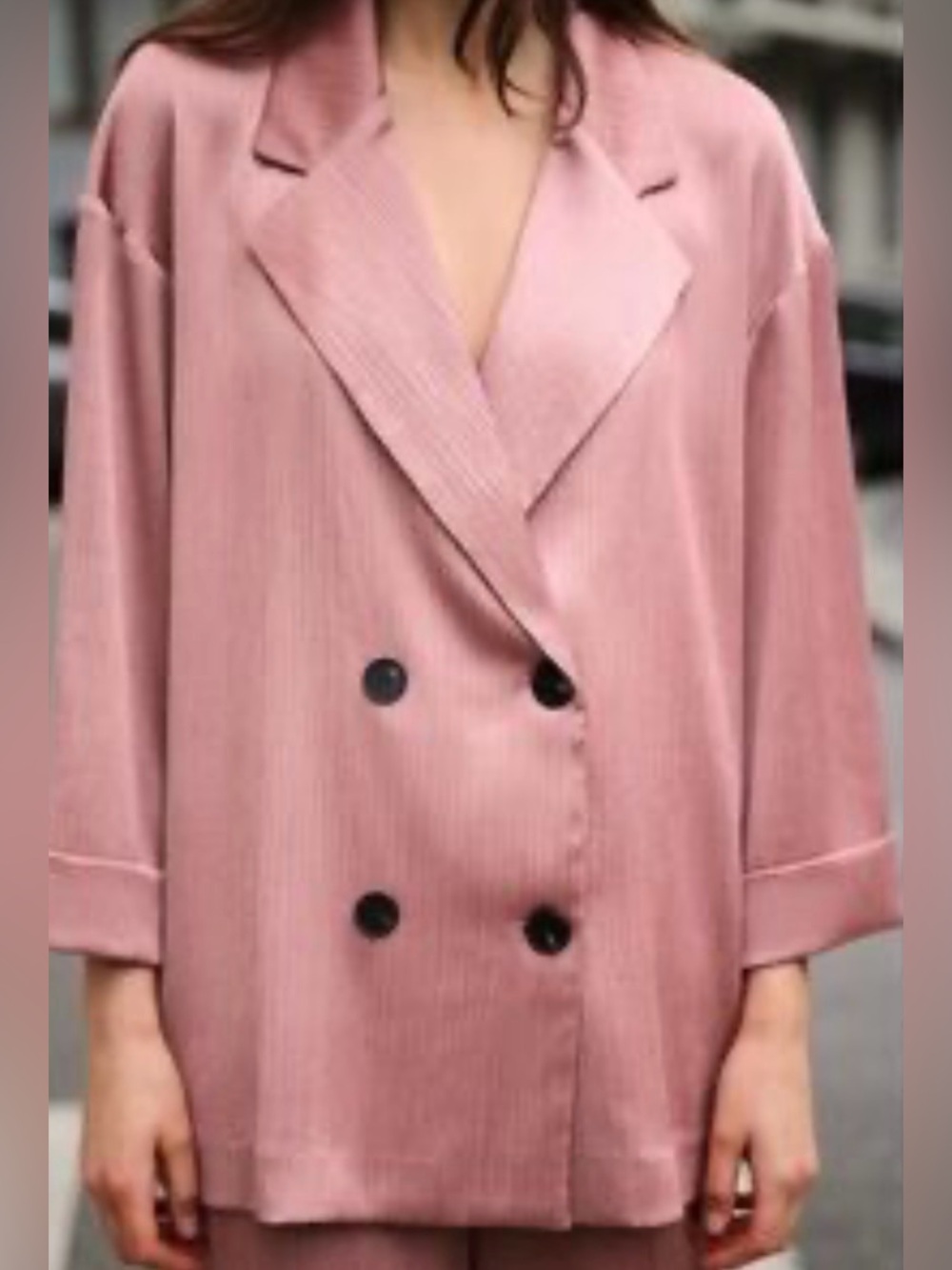 Zara double breasted blazer “Blogger Fav” - Picture 2 of 6